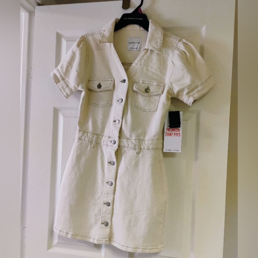 Denim dress size sm